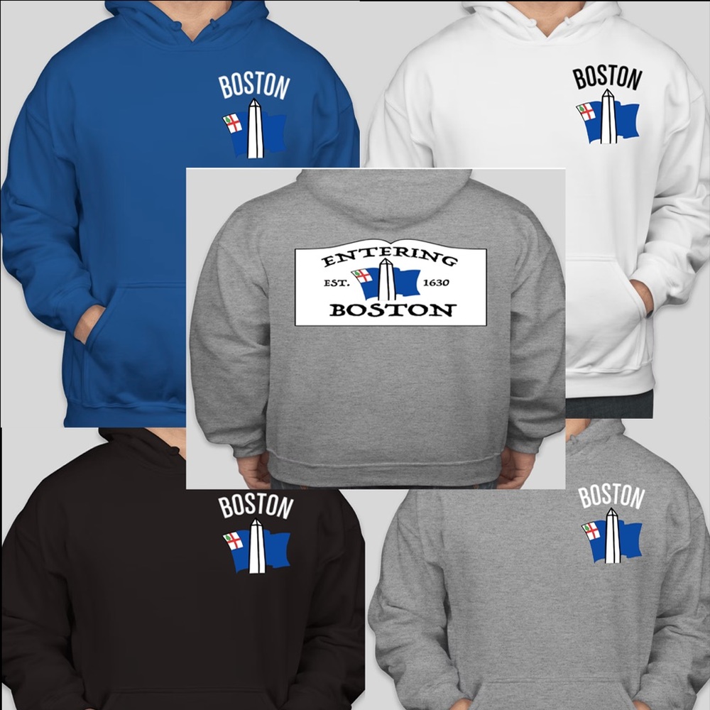 Boston Themed Hoodie